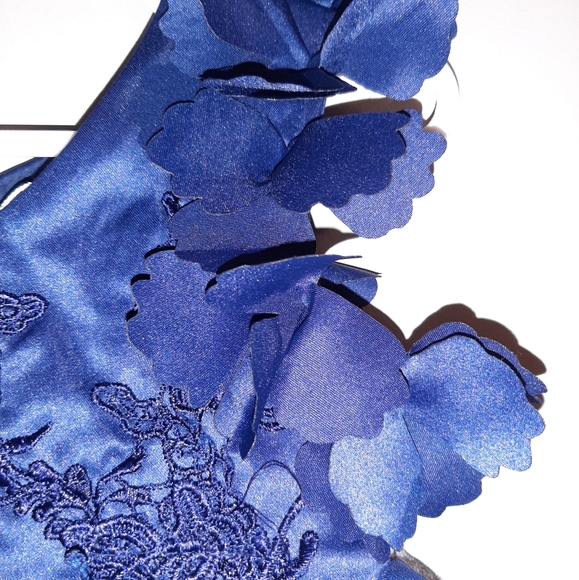 🩷HOST PICK!🩷 🆕️ Trish Scully Child Boutique Navy Formal Dress 6-12 Months - Picture 6 of 9